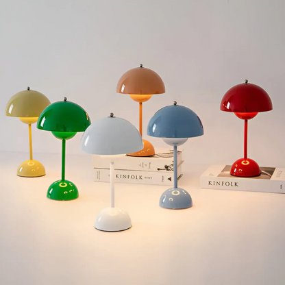Livia Draadloze Tafellamp – Scandinavisch Design met Touchbediening