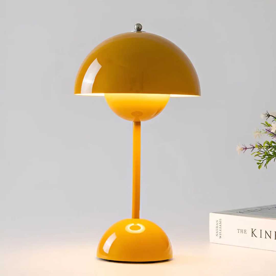 Livia Draadloze Tafellamp – Scandinavisch Design met Touchbediening