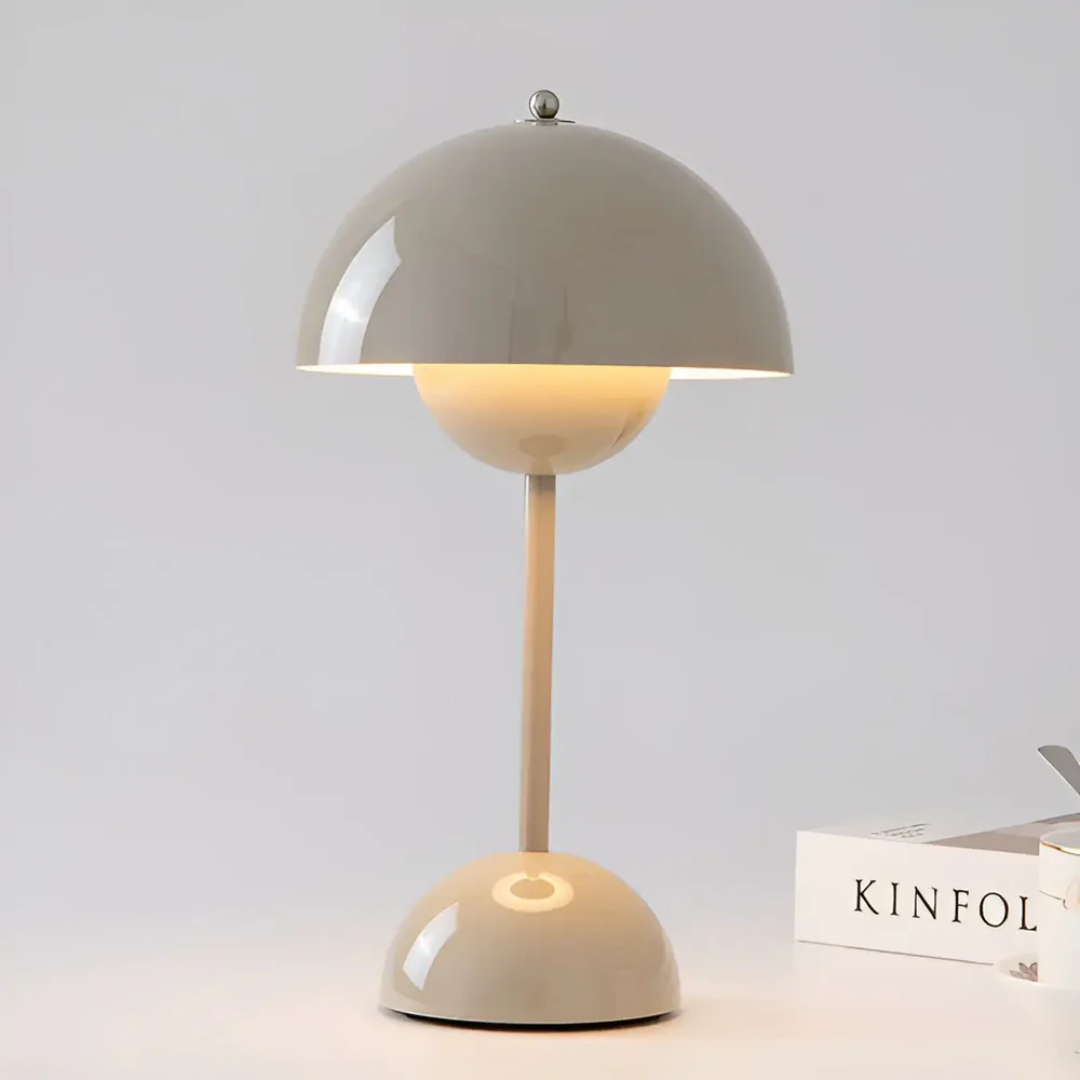 Livia Draadloze Tafellamp – Scandinavisch Design met Touchbediening