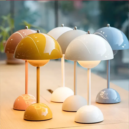 Livia Draadloze Tafellamp – Scandinavisch Design met Touchbediening