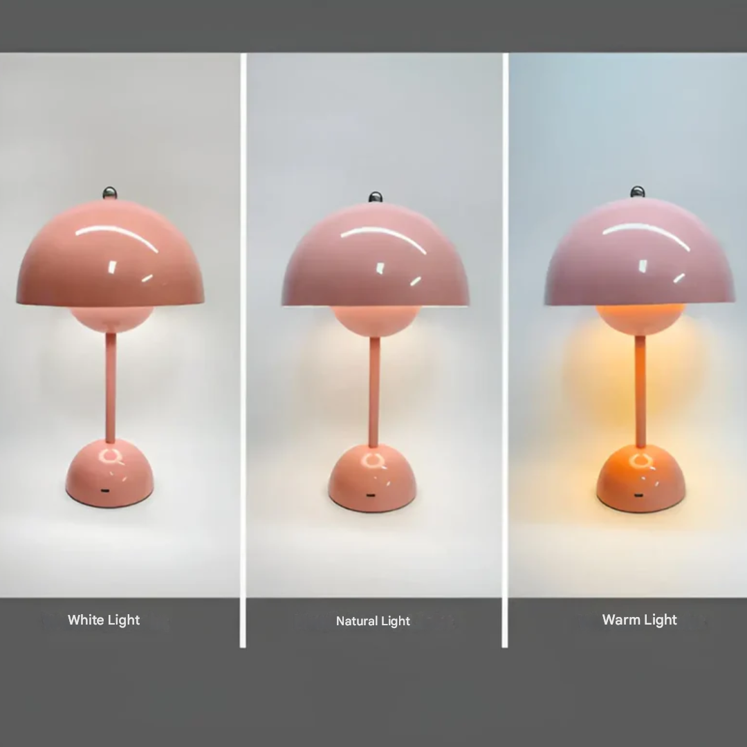 Livia Draadloze Tafellamp – Scandinavisch Design met Touchbediening