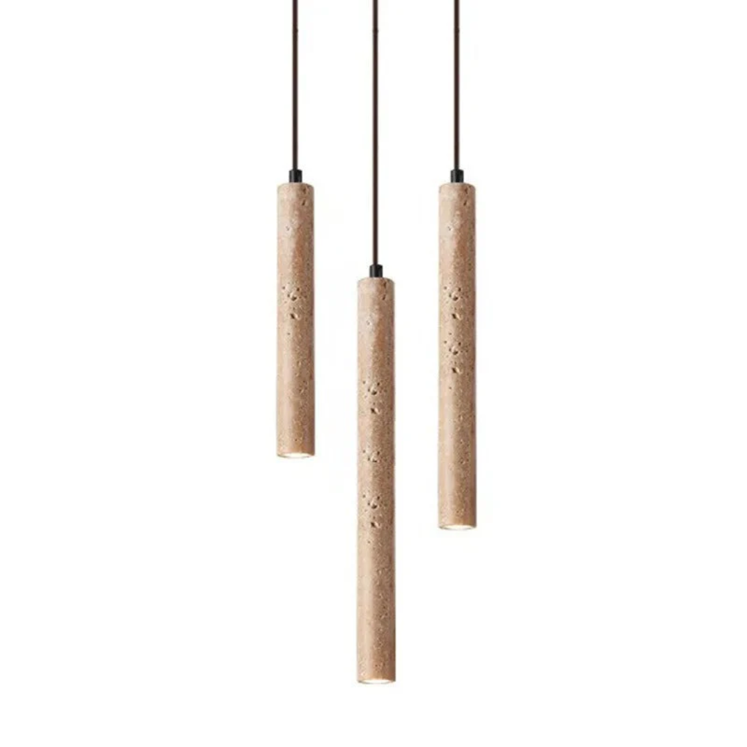Lijnrust – Minimalistische LED Hanglamp in Wabi-Sabi Stijl, 3000 K