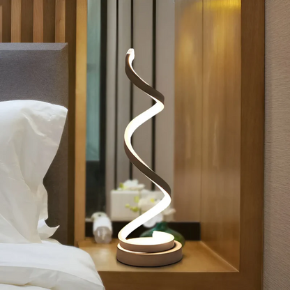 Lichtboog – Gebogen LED Bureaulamp met Dimbaar Licht, 19 W