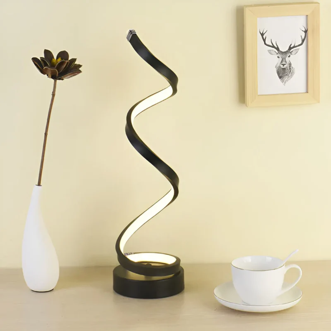 Lichtboog – Gebogen LED Bureaulamp met Dimbaar Licht, 19 W