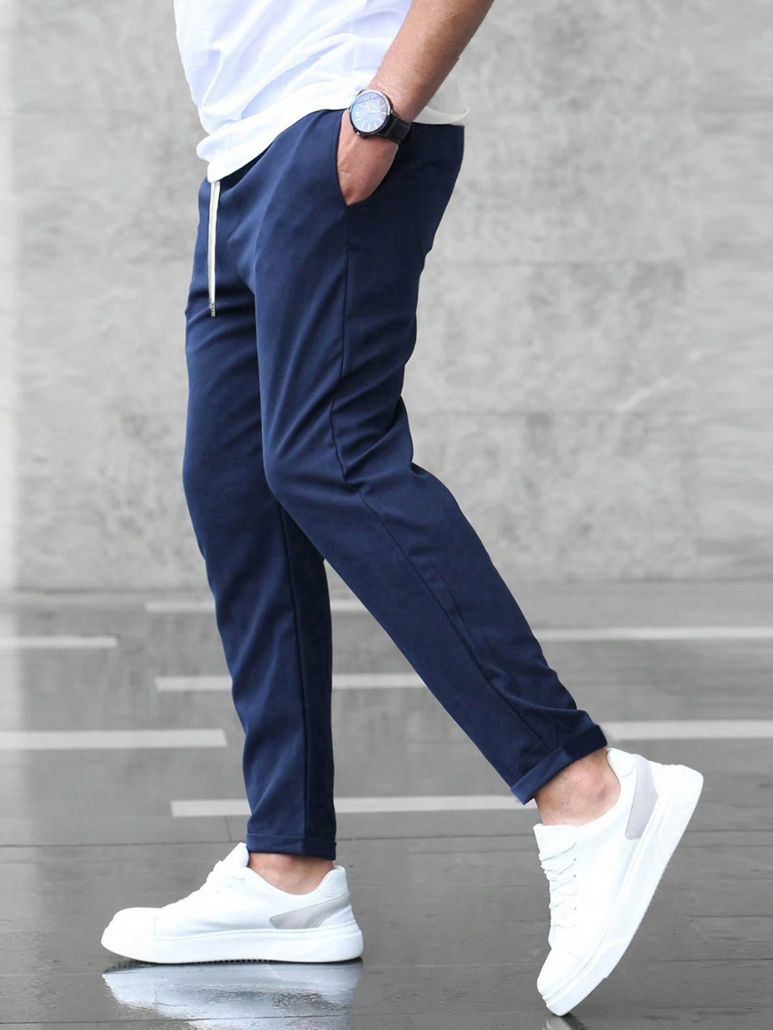 Milan Heren Joggingbroek – Slim Fit Sportieve Broek met Moderne Pasvorm