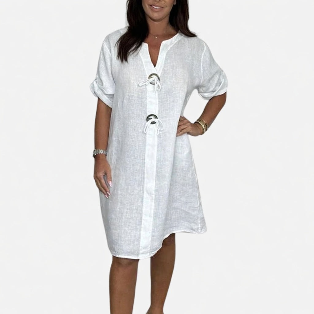 Evelien Jurk – Luchtige Zomerjurk voor Comfort en Elegantie