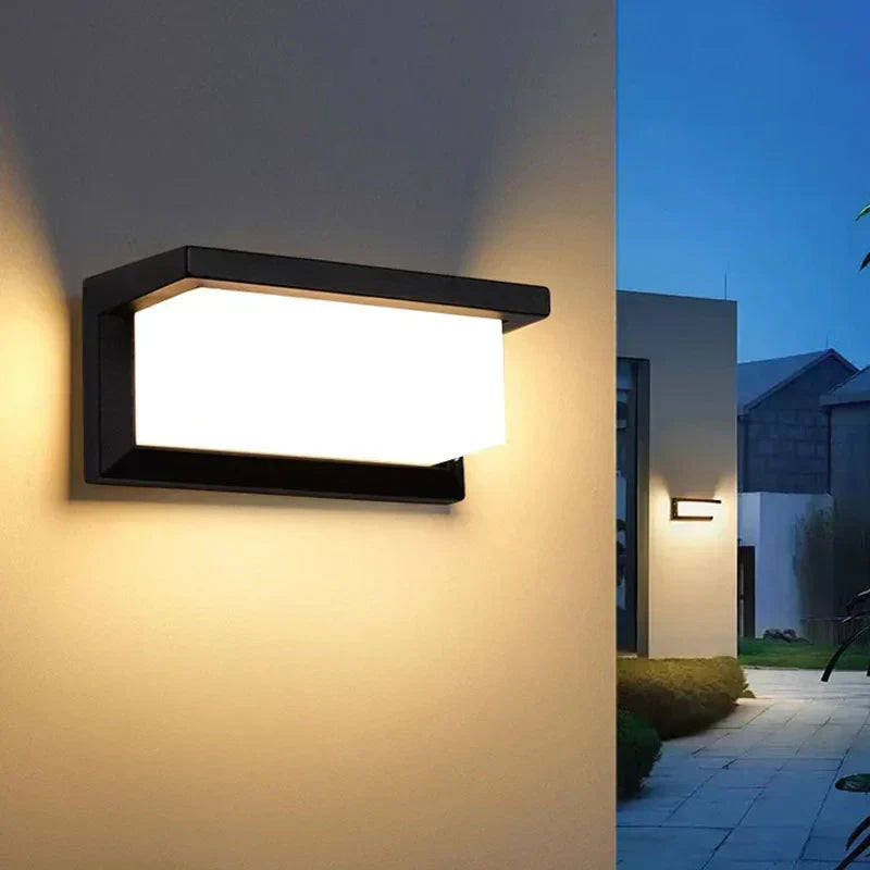 Buitenwandlamp met Bewegingssensor LED 20W en 3 Lichtkleuren