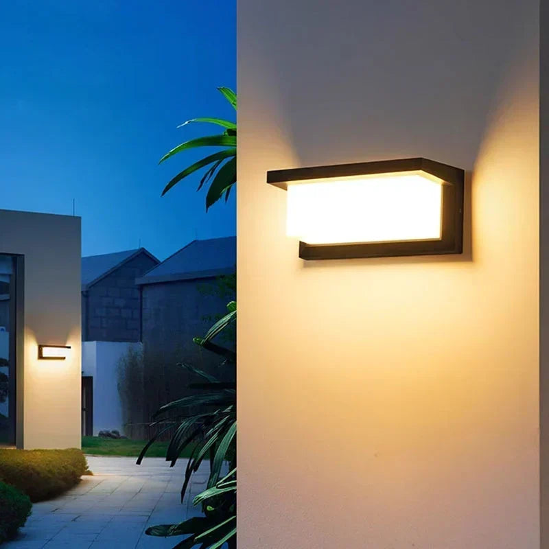 Buitenwandlamp met Bewegingssensor LED 20W en 3 Lichtkleuren
