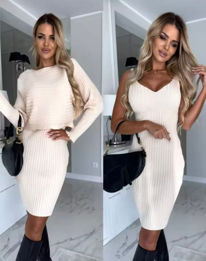 Livia Luxe Herfstset Dames Katoen Linnen Comfortabel en Stijlvol