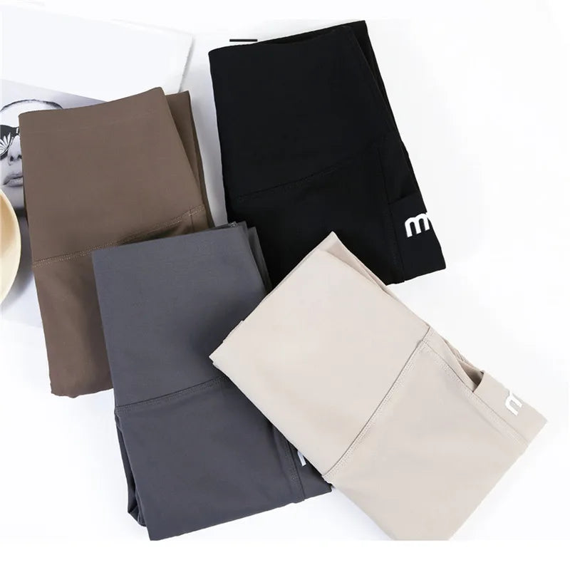 Nora | High-Waist Sportlegging met Zijzakken en Shaping