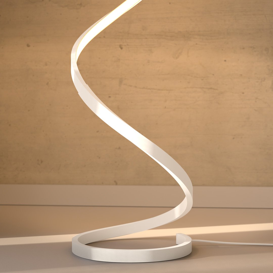 Spira Vloerlamp – Moderne Sculpturale LED Designlamp