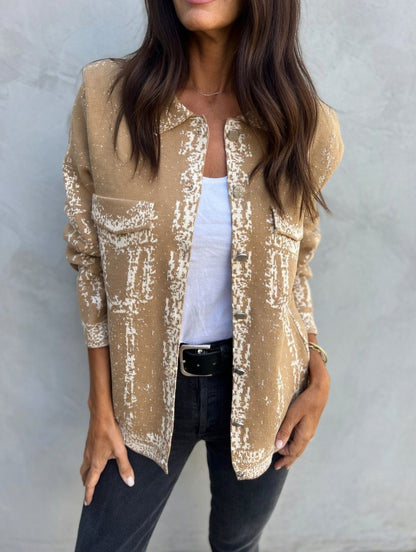 Warm Gebreid Damesjasje Herfst Comfortabel Stijlvol