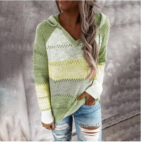 Lentestijl – Casual Dames Sweater met Lange Mouwen