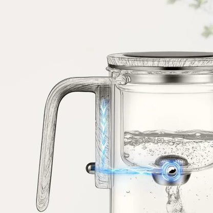 TheeMoment Glazen Theepot met Ingebouwde Theefilter – Losse Thee
