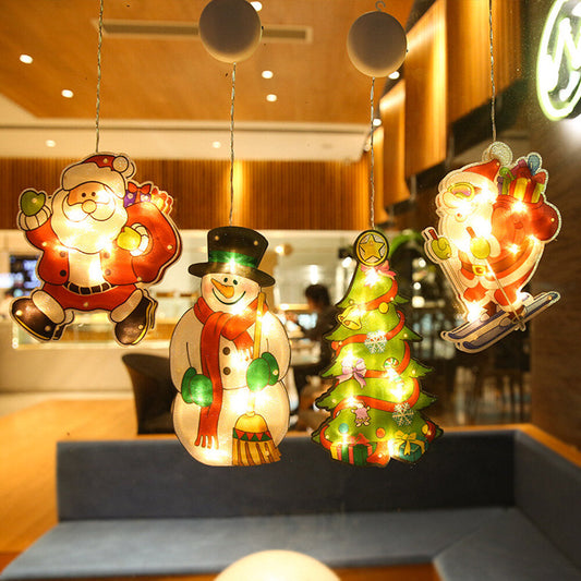 Kerstlichtslinger met LED – Hangende Kerstverlichting op Batterijen