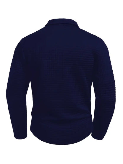 Herentrui Rensvik met Gewatteerde Details en Moderne Casual Stijl