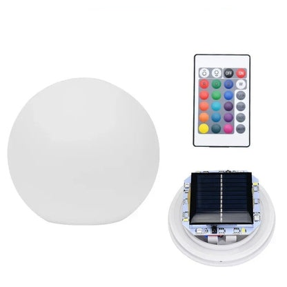 Kleurgloed | Waterdichte Solar Tuinballen met RGB LED