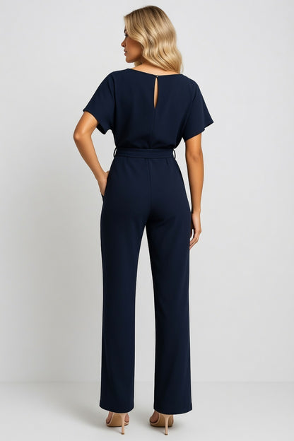 Liva Elegance Dames Jumpsuit met Minimalistisch Design en Comfort