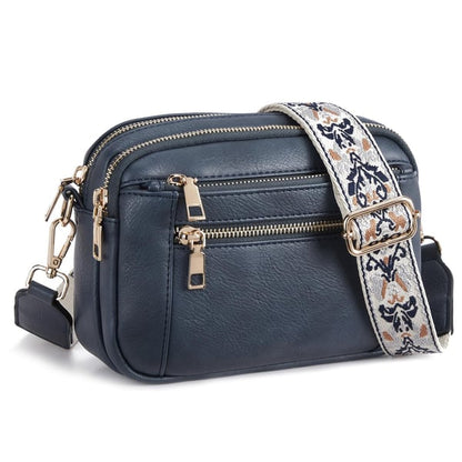 StadsFlow Crossbody Tas Met Brede Band Voor Dagelijks Gebruik