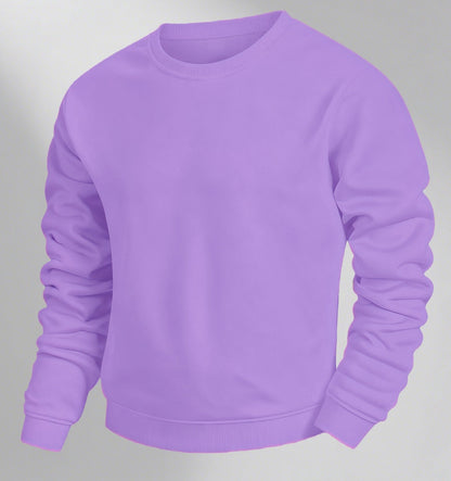 Heren Classic Crewneck Pullover Sweatshirt