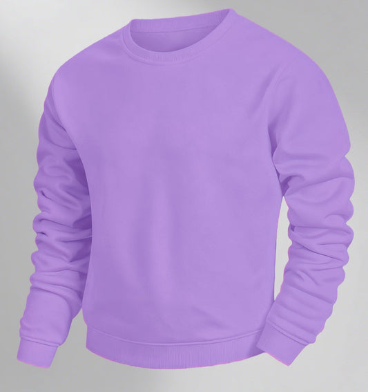 Heren Classic Crewneck Pullover Sweatshirt