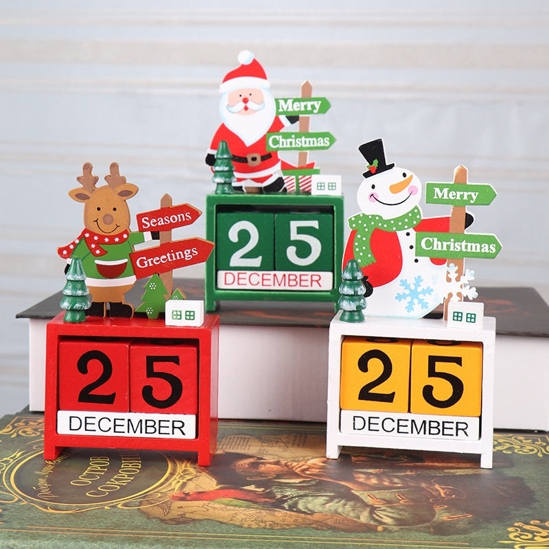 Kerstkalender Aftelkalender – Decoratieve Adventskalender met Kerstfiguren