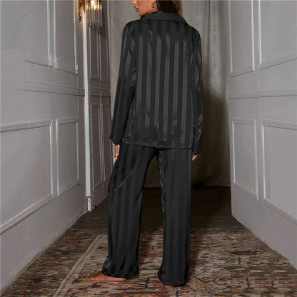 Zijdezacht Dames Pyjamaset Luxe Nachtkleding Comfortabele Pasvorm
