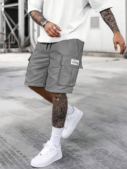 Stoere heren cargoshort Veyron met ruime zakken voor zomer
