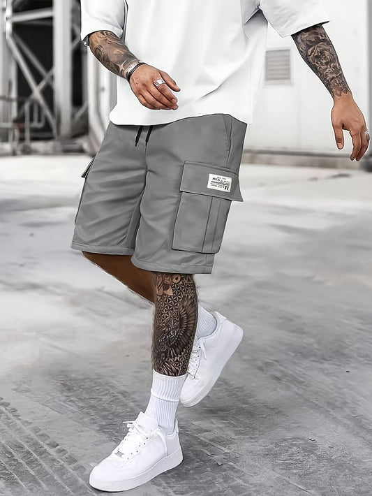 Stoere heren cargoshort Veyron met ruime zakken voor zomer