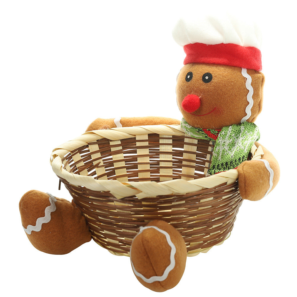 Kerst Snoepmandje – Klein Mandje voor Kinderen en Feestdecoratie