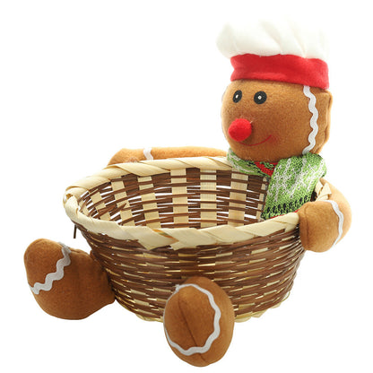 Kerst Snoepmandje – Klein Mandje voor Kinderen en Feestdecoratie