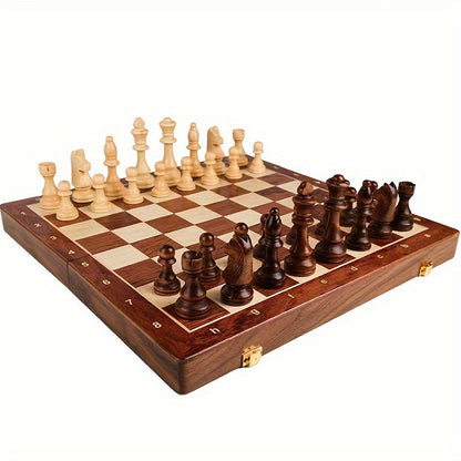 Klassiek Schaakbord 39 x 39 cm – Strategisch Bordspel voor Thuis