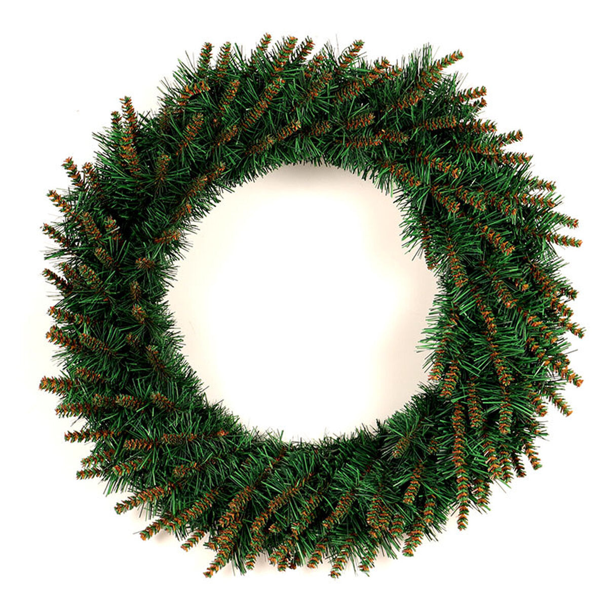 Kerstkrans met LED – Groene Deur- en Wanddecoratie voor Kerst