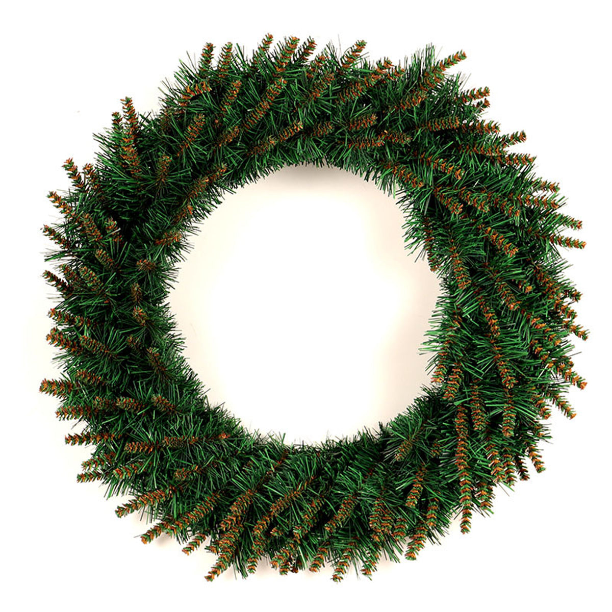 Kerstkrans met LED – Groene Deur- en Wanddecoratie voor Kerst