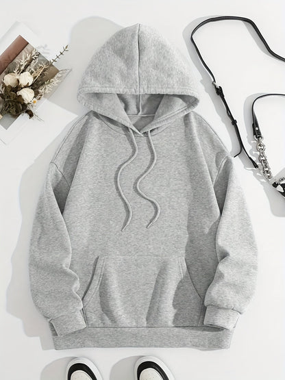 Lichtgrijze hoodie met kattenprint en capuchon voor unisex