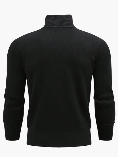 Heren klassieke poloshirt – elegante en veelzijdige gebreide trui voor dagelijks gebruik en werk