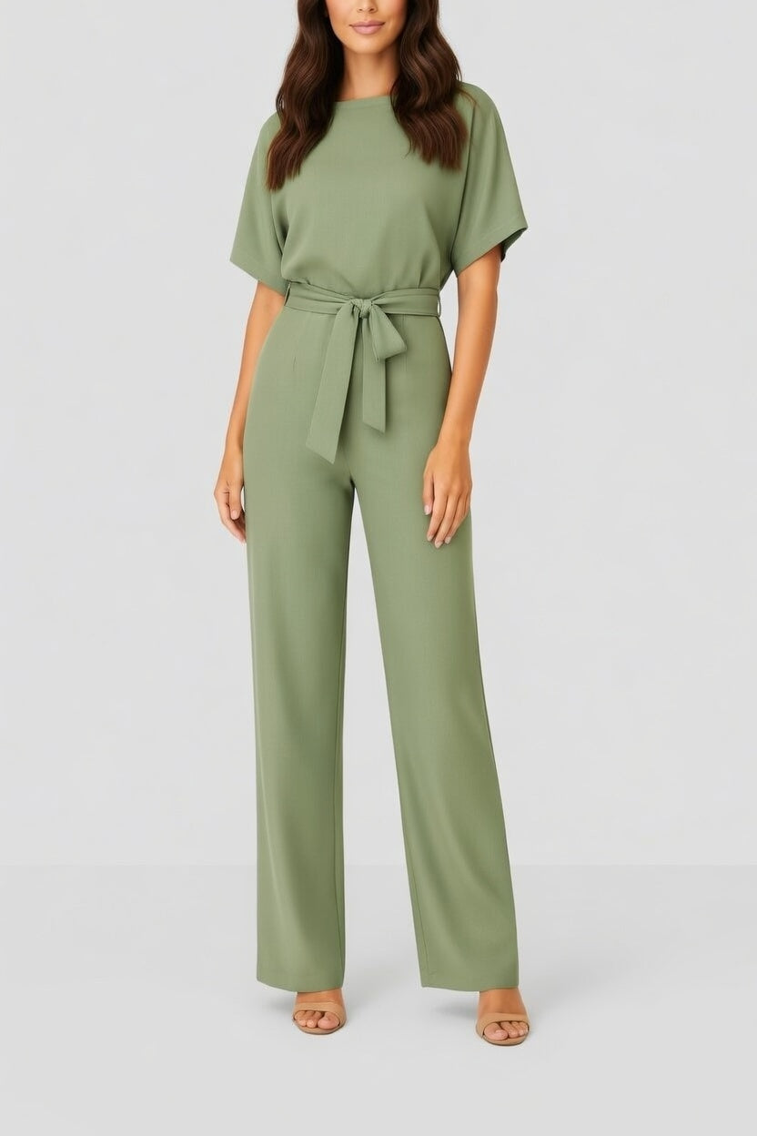 Liva Elegance Dames Jumpsuit met Minimalistisch Design en Comfort