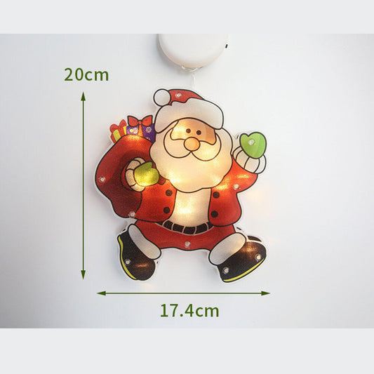 Kerstlichtslinger met LED – Hangende Kerstverlichting op Batterijen