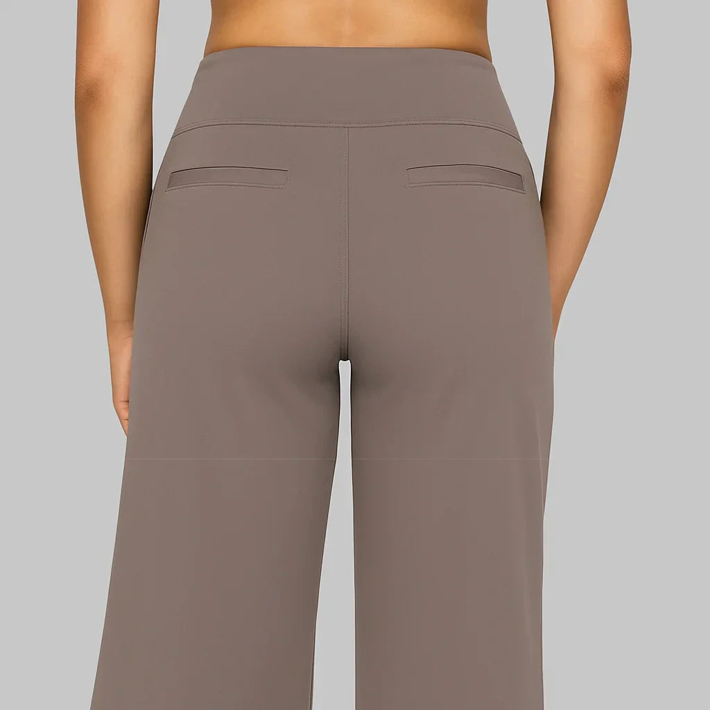 ComfortLijn Stretchbroek Dames met Hoge Taille en Comfort Fit