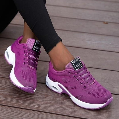 LoopVitaal Comfort Sneakers met Schokdempende Zool en Veters