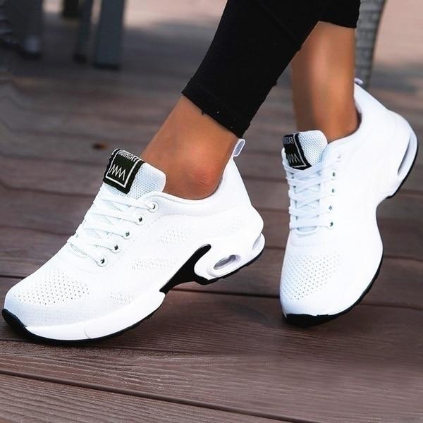 LoopVitaal Comfort Sneakers met Schokdempende Zool en Veters