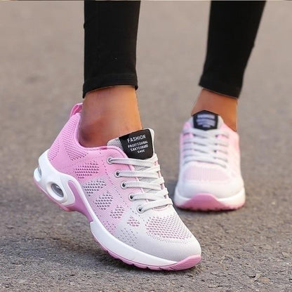 LoopVitaal Comfort Sneakers met Schokdempende Zool en Veters