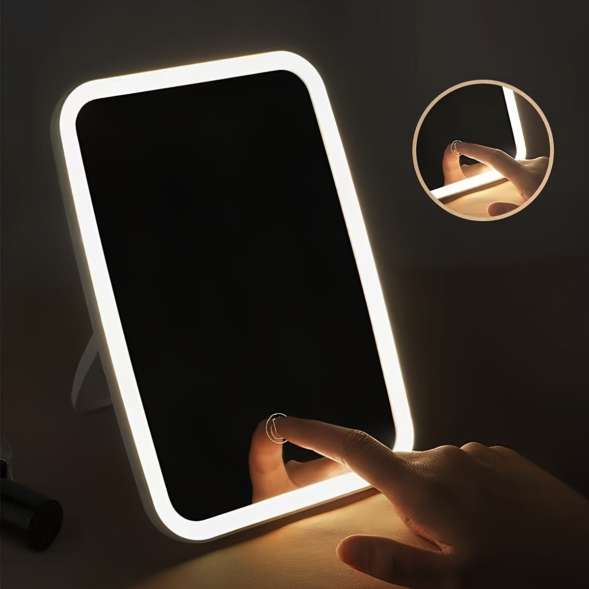 LichtLuxe LED Make-up Spiegel met Touchbediening en 3 Lichtmodi