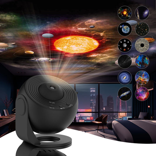 SterrenDroom Galaxy Projector met LED Verlichting en 360° Projectie