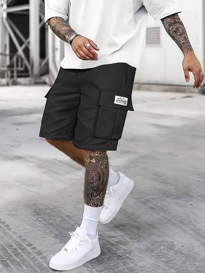Stoere heren cargoshort Veyron met ruime zakken voor zomer