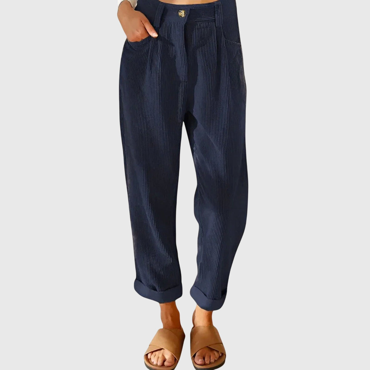 Jana - Moderne Corduroy Broeken