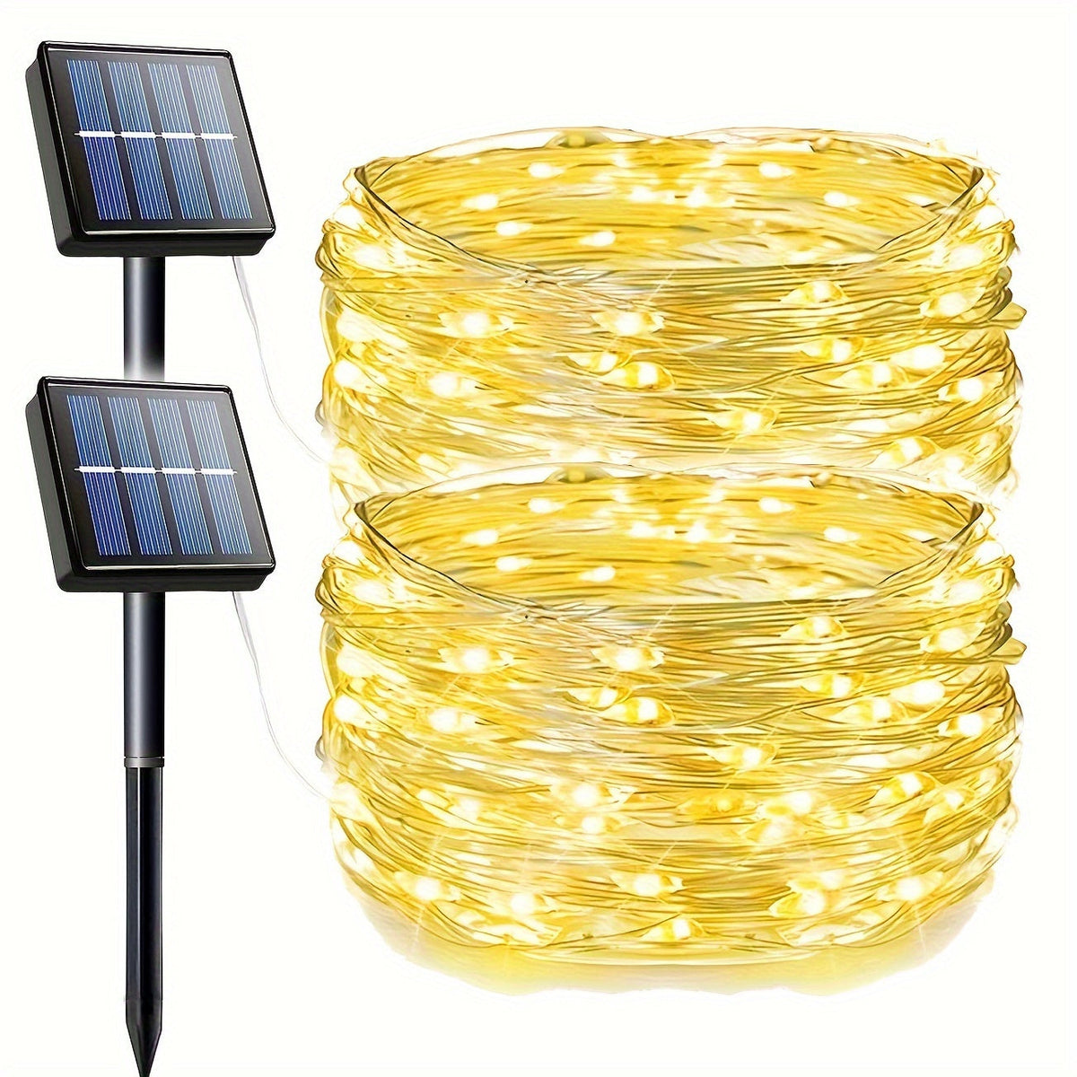 Elara Engel Lichtslang – 20m Zonne-energie Verlichting met 200 LED's