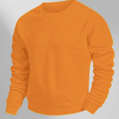 Heren Classic Crewneck Pullover Sweatshirt