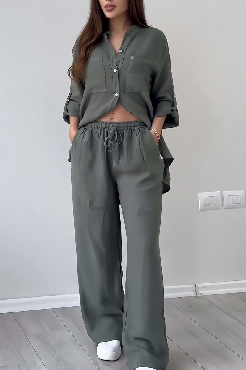 Elegant Tweedelig Damespak Lisanne – Blazer & Broek Set