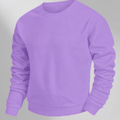 Heren Classic Crewneck Pullover Sweatshirt